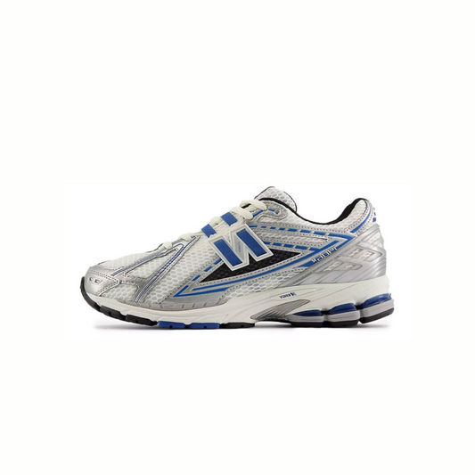 New Balance Unisex 1906R in Silver metallic with blue agate and sea salt