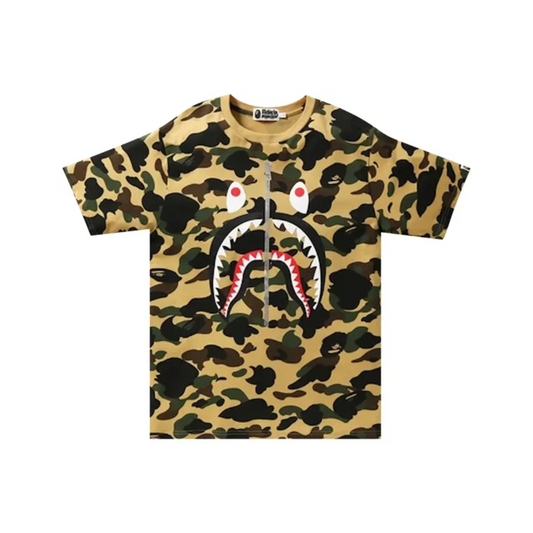 1ST CAMO SHARK TEE MENS