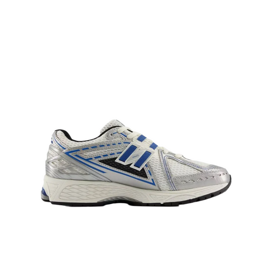 New Balance Unisex 1906R in Silver metallic with blue agate and sea salt