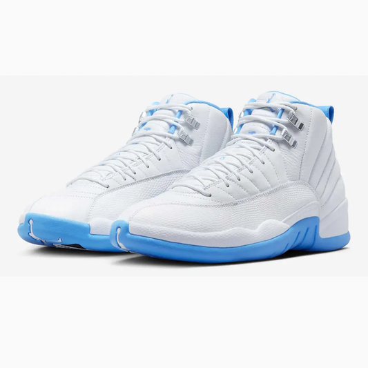 Air Jordan 12 Retro "White and University Blue"