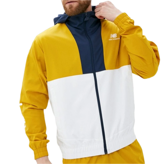 New balance yellow and white jacket
