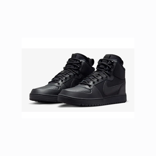 Nike Court Borough Mid Black