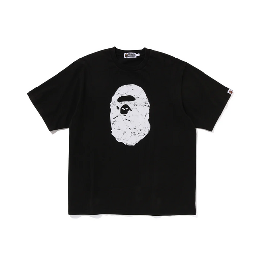 BAPE Heavy Washed Ape Head Relaxed Fit Tee