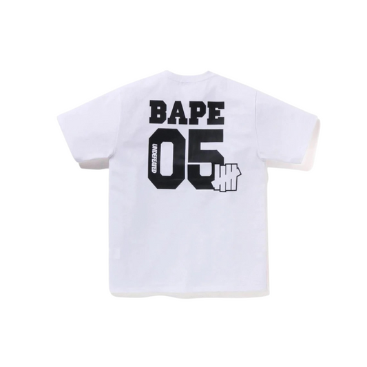 BAPE x Undefeated College Tee