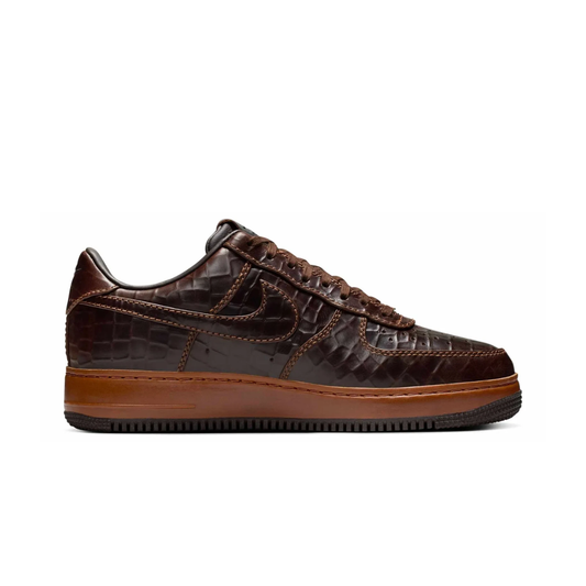 Nike Air Force 1 Low 'Fauna Brown Croc' Croc Leather