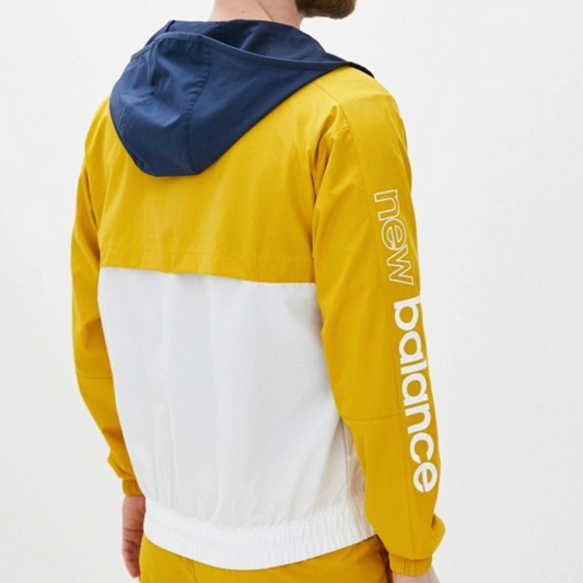 New balance yellow and white jacket